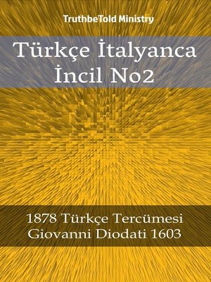 cover image of Türkçe İtalyanca İncil No2